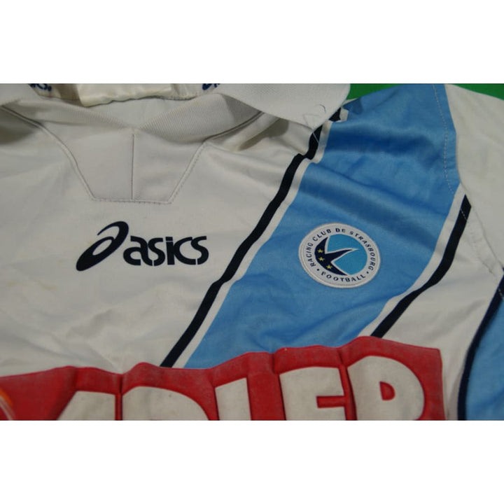 Maillot Vintage Racing Club De Strasbourg Années 90 - PUMA - Taille L - Blanc
