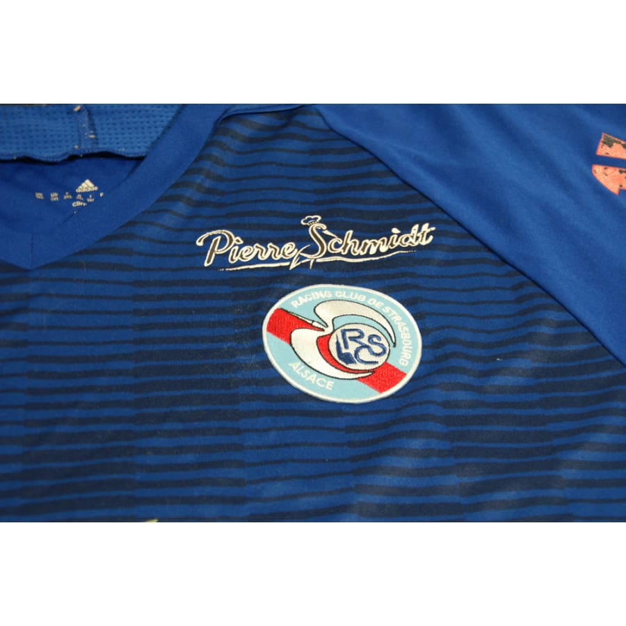 Maillot RC Strasbourg Domicile 2003-2004 – Farnerud #21 – Hummel Taille S