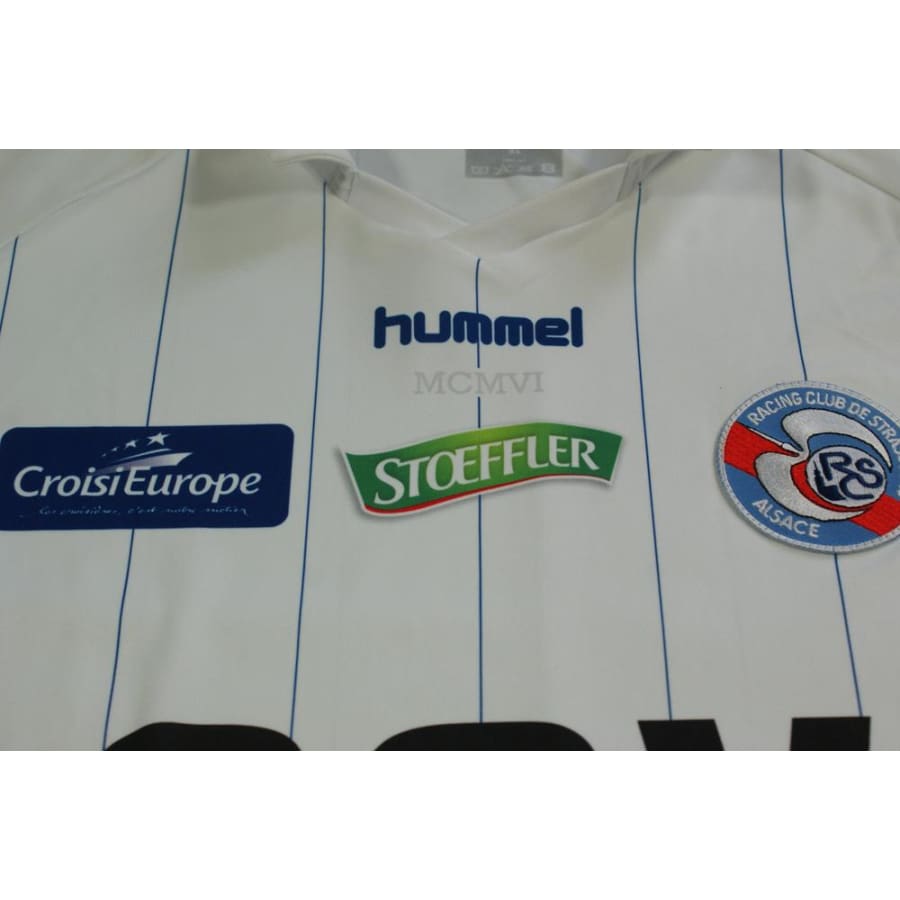 Maillot Foot Le Coq Sportif Vintage Rétro Euro Marché OM / Strasbourg Maillot Foot Le Coq Sportif Vintage Rétro Euro Marché OM / Strasbourg