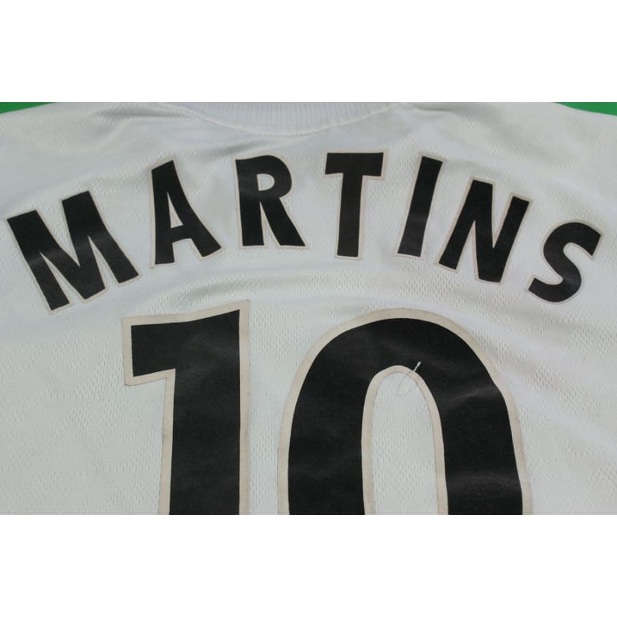 Maillot RC Strasbourg rétro domicile N°10 MARTINS 2002-2003 - Asics - RC Strasbourg Alsace