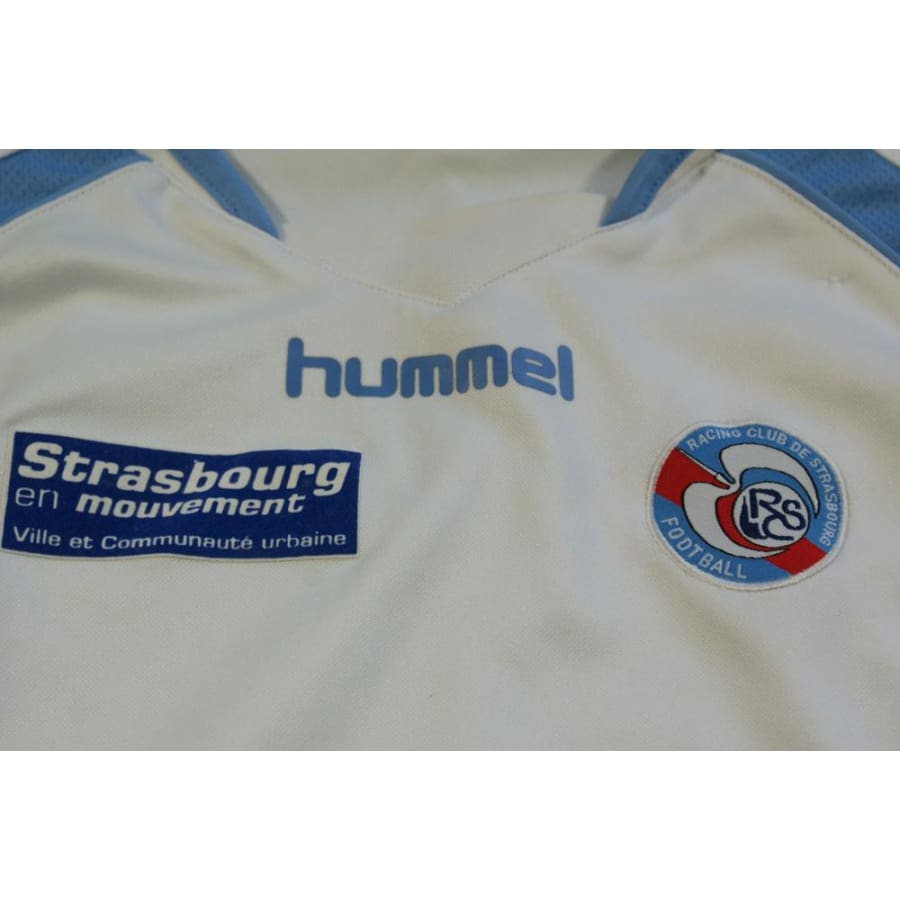 Maillot RC Strasbourg vintage domicile enfant 2007-2008 - Hummel - RC Strasbourg Alsace