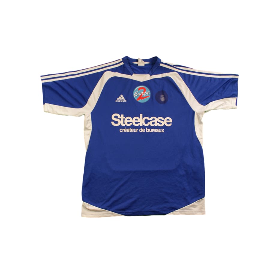 Maillot RC Strasbourg vintage domicile N°11 FOOS 2004-2005 - Adidas - RC Strasbourg Alsace