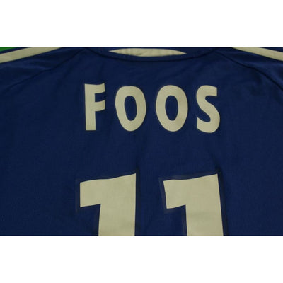 Maillot RC Strasbourg vintage domicile N°11 FOOS 2004-2005 - Adidas - RC Strasbourg Alsace