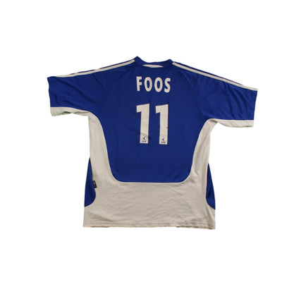 Maillot RC Strasbourg vintage domicile N°11 FOOS 2004-2005 - Adidas - RC Strasbourg Alsace