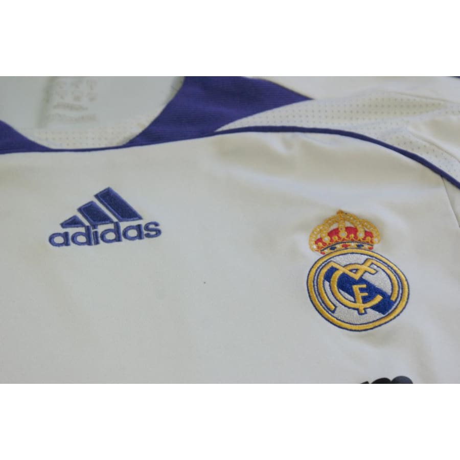 Maillot Real Madrid vintage domicile 2007-2008 - Adidas - Real Madrid