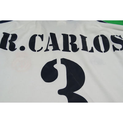 Maillot Real Madrid vintage domicile #3 R.CARLOS 2000-2001 - Adidas - Real Madrid