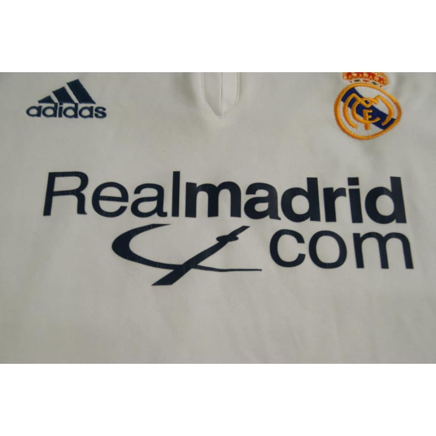 Maillot Real Madrid vintage domicile #5 ZIDANE 2001-2002 - Adidas - Real Madrid
