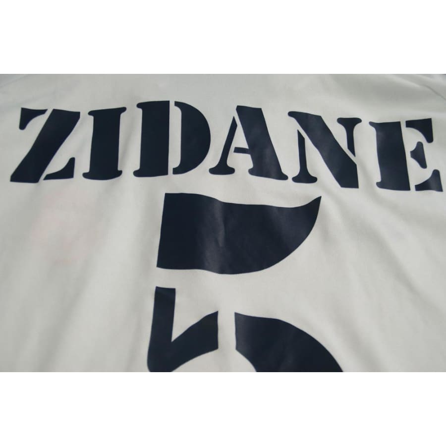 Maillot Real Madrid vintage domicile #5 ZIDANE 2001-2002 - Adidas - Real Madrid