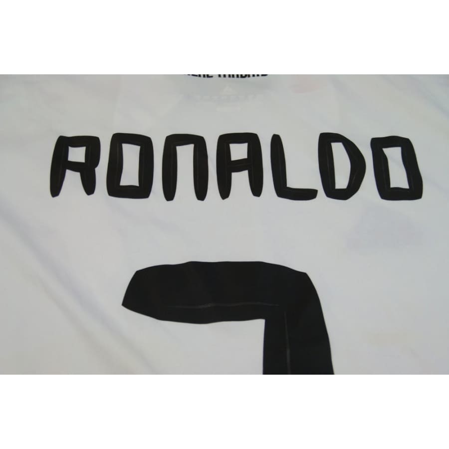 Maillot Real Madrid vintage domicile #7 RONALDO 2010-2011 - Adidas - Real Madrid