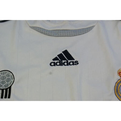 Maillot Real Madrid vintage domicile N°10 ROBINHO 2006-2007 - Adidas - Real Madrid