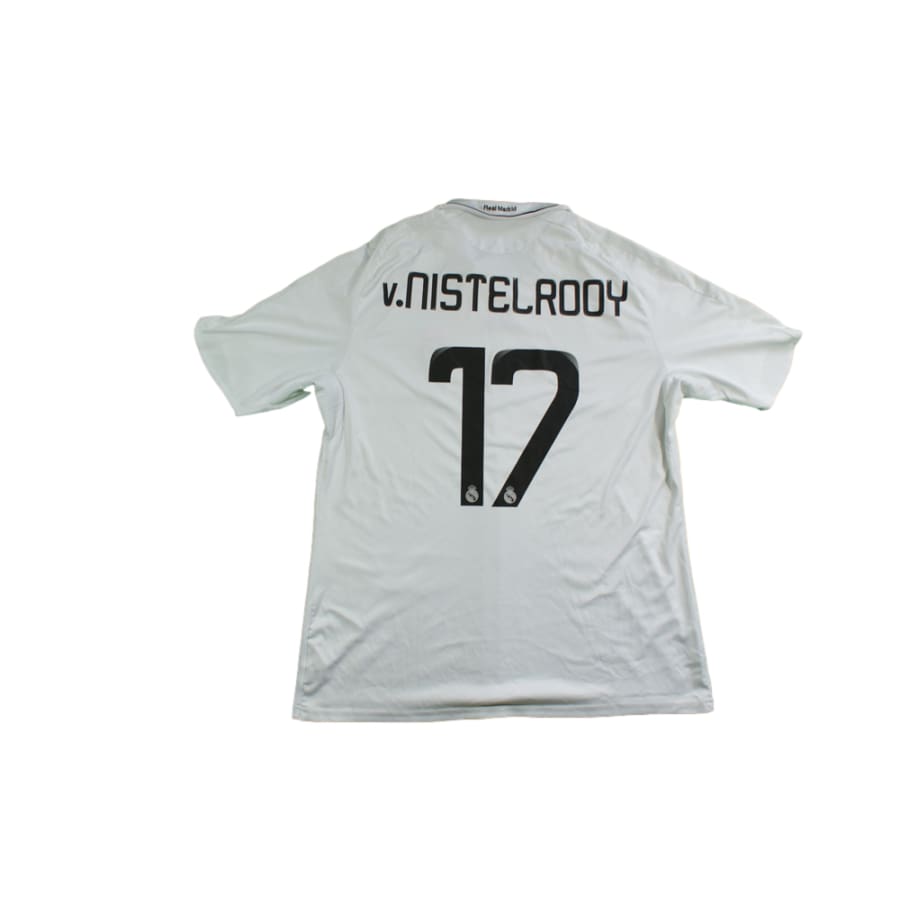 Maillot Real Madrid vintage domicile N°17 V.NISTELROOY 2008-2009 - Adidas - Real Madrid