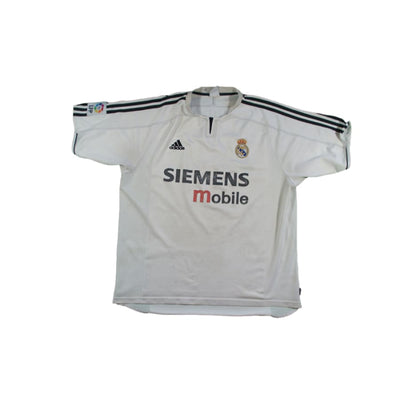 Maillot Real Madrid vintage domicile N°5 ZIDANE 2003-2004 - Adidas - Real Madrid