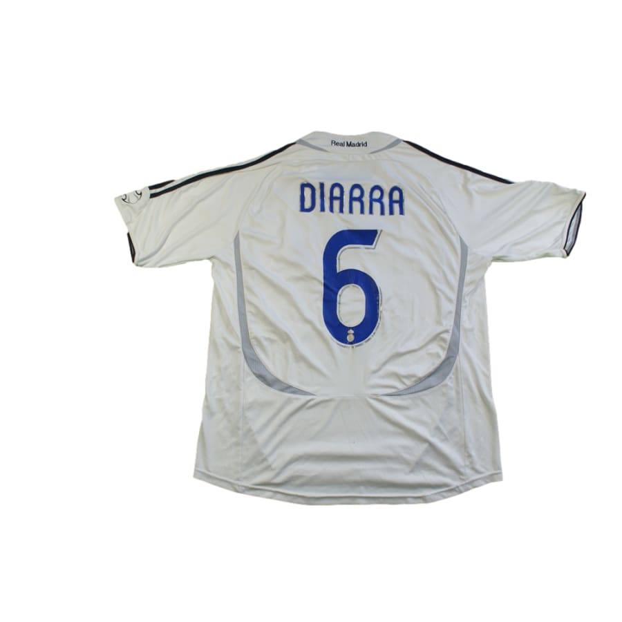 Maillot Real Madrid vintage domicile N°6 DIARRA 2006-2007 - Adidas - Real Madrid