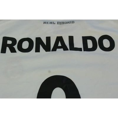 Maillot Real Madrid vintage domicile N°9 RONALDO 2009-2010 - Adidas - Real Madrid
