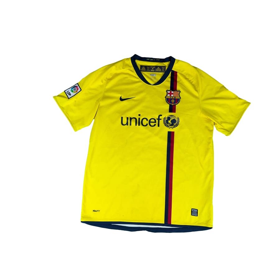 Maillot Domicile FC Barcelone 2006-2007 – N°11 Zambrotta, Taille XL, Nike Vintage
