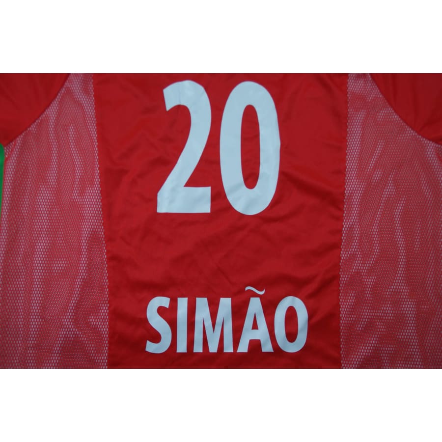 Maillot SL Benfica vintage domicile #20 Simao 2002-2003 - Adidas - Benfica Lisbonne