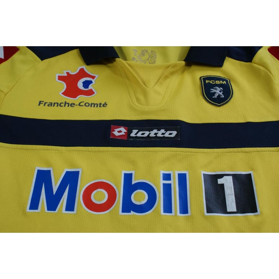 Maillot de foot rétro domicile FC Sochaux-Montbéliard 2012-2013 Maillot de foot rétro domicile FC Sochaux-Montbéliard 2012-2013