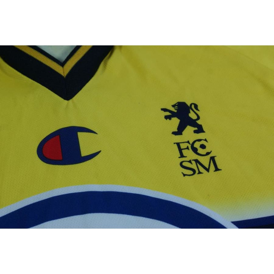 Maillot Sochaux vintage domicile dédicacé 2002-2003 - Champion - FC Sochaux-Montbéliard