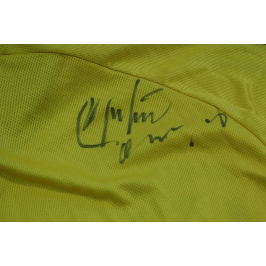 Maillot Sochaux vintage domicile dédicacé 2002-2003 - Champion - FC Sochaux-Montbéliard