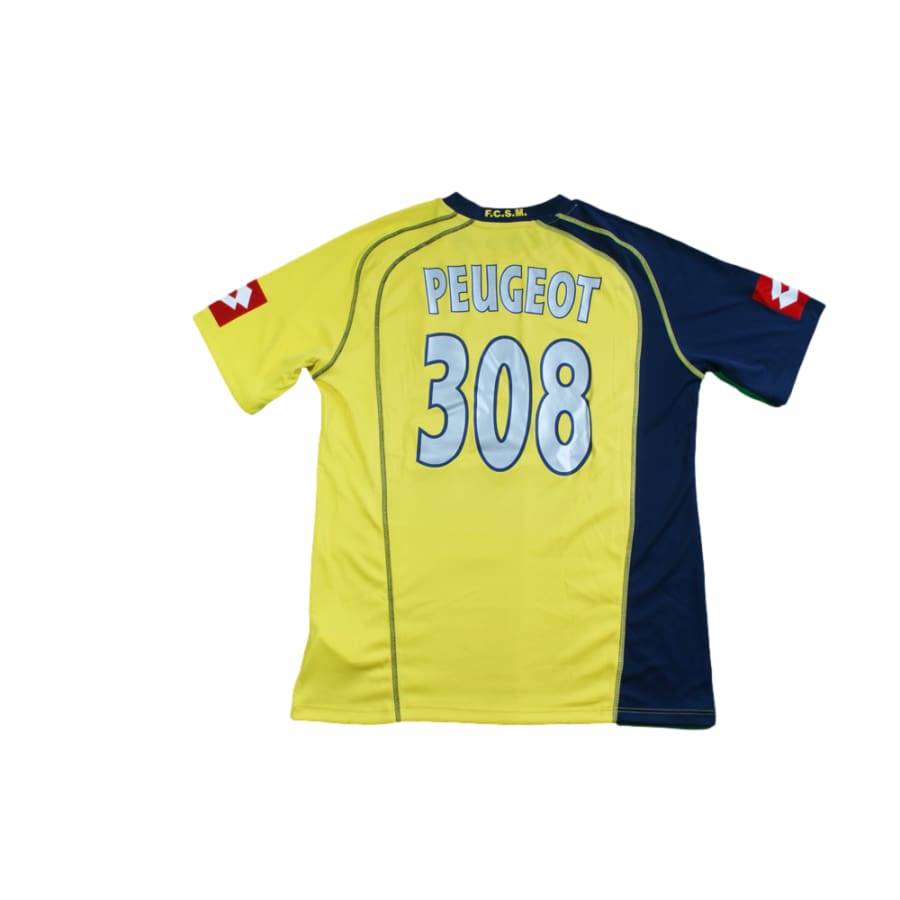 Maillot Sochaux vintage domicile N°308 PEUGEOT 2005-2006 - Lotto - FC Sochaux-Montbéliard