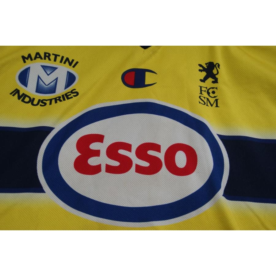 Maillot Sochaux vintage domicile N°9 PAGIS 2002-2003 - Champion - FC Sochaux-Montbéliard