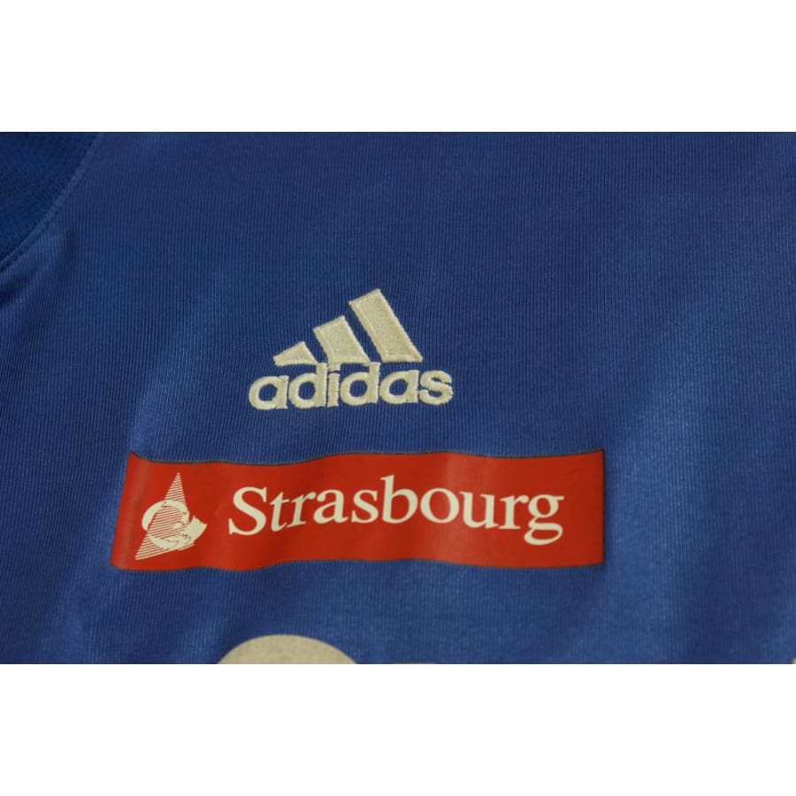 Maillot Strasbourg rétro domicile N°10 FARNERUD.P 2005-2006 - Adidas - RC Strasbourg Alsace