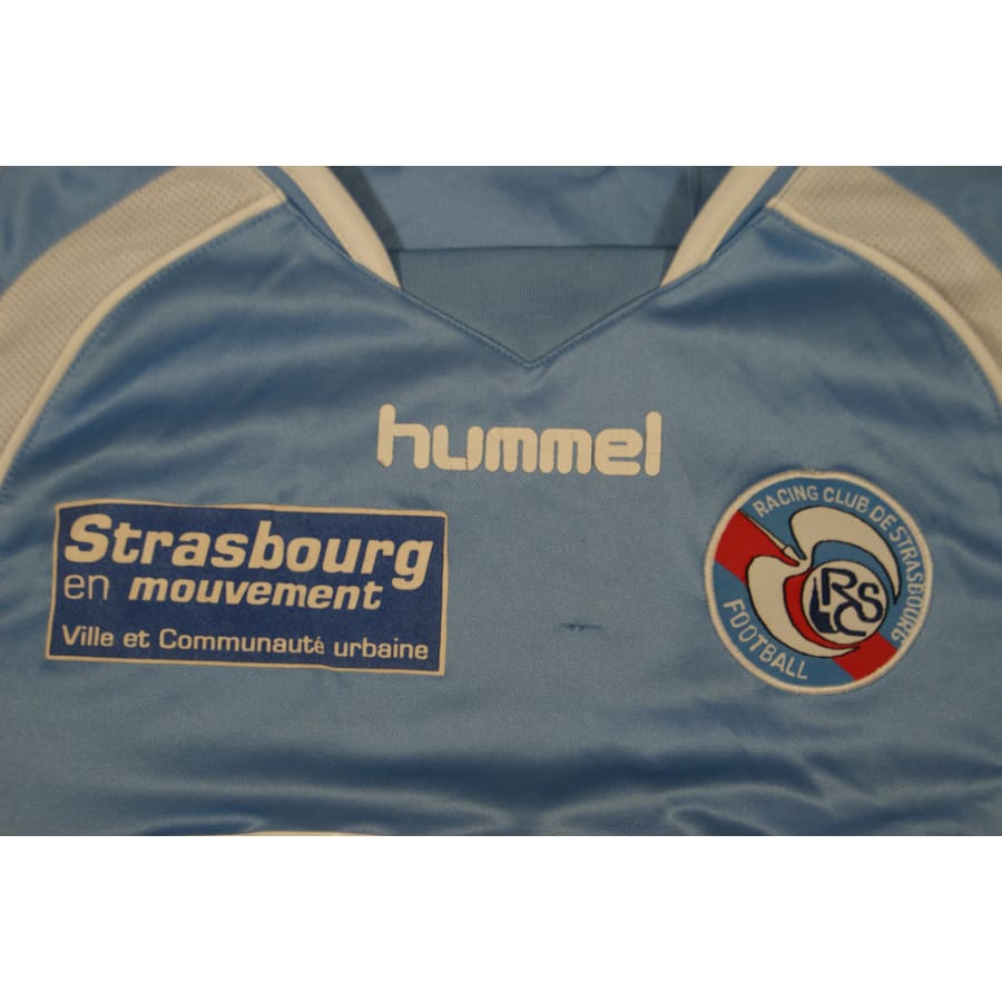 Maillot De Football Vintage Domicile Rc Strasbourg Alsace 2002 2003