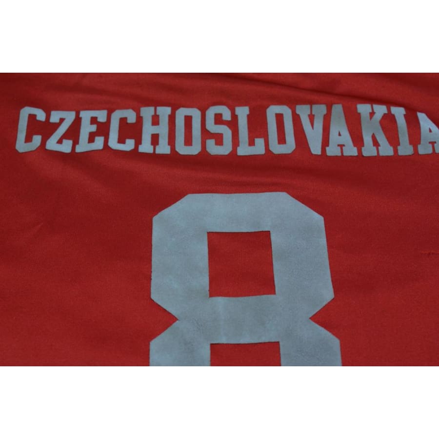 Maillot Tchécoslovaquie vintage N°8 Czechoslovakia années 1990 - Adidas - Tchécoslovaquie