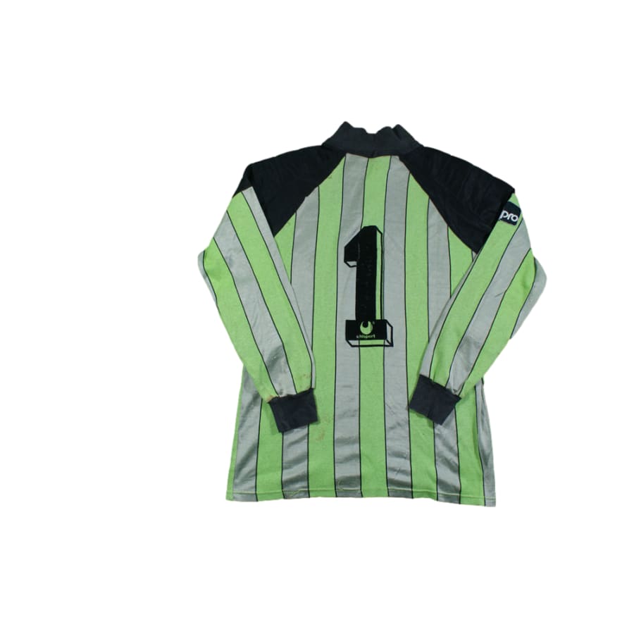 Maillot Gardien Vintage AS Strasbourg – Années 1990 – N°1 – Taille L (état Moyen)