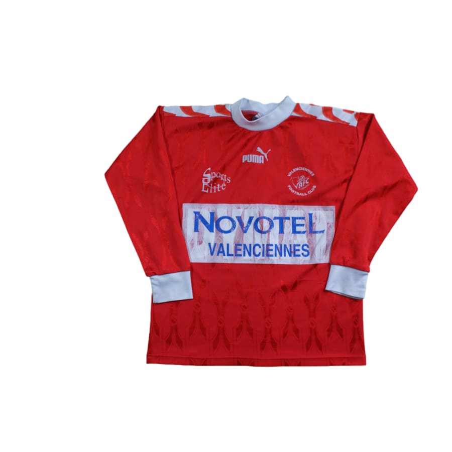 Maillot Valenciennes FC vintage domicile enfant N°9 1996-1997 - Puma - Valenciennes FC
