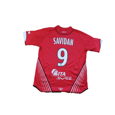 Maillot Valenciennes FC vintage domicile N°9 SAVIDAN 2007-2008 - Diadora - Valenciennes FC