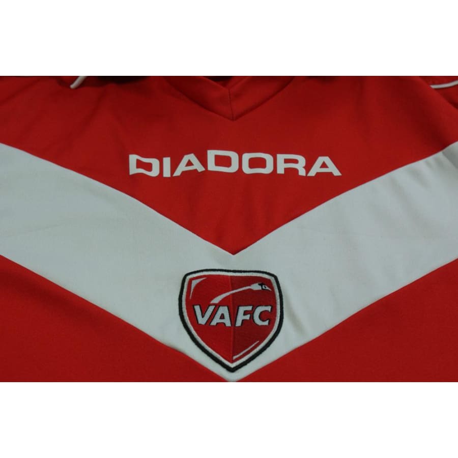 Maillot Valenciennes vintage domicile N°7 AUDEL 2008-2009 - Diadora - Valenciennes FC