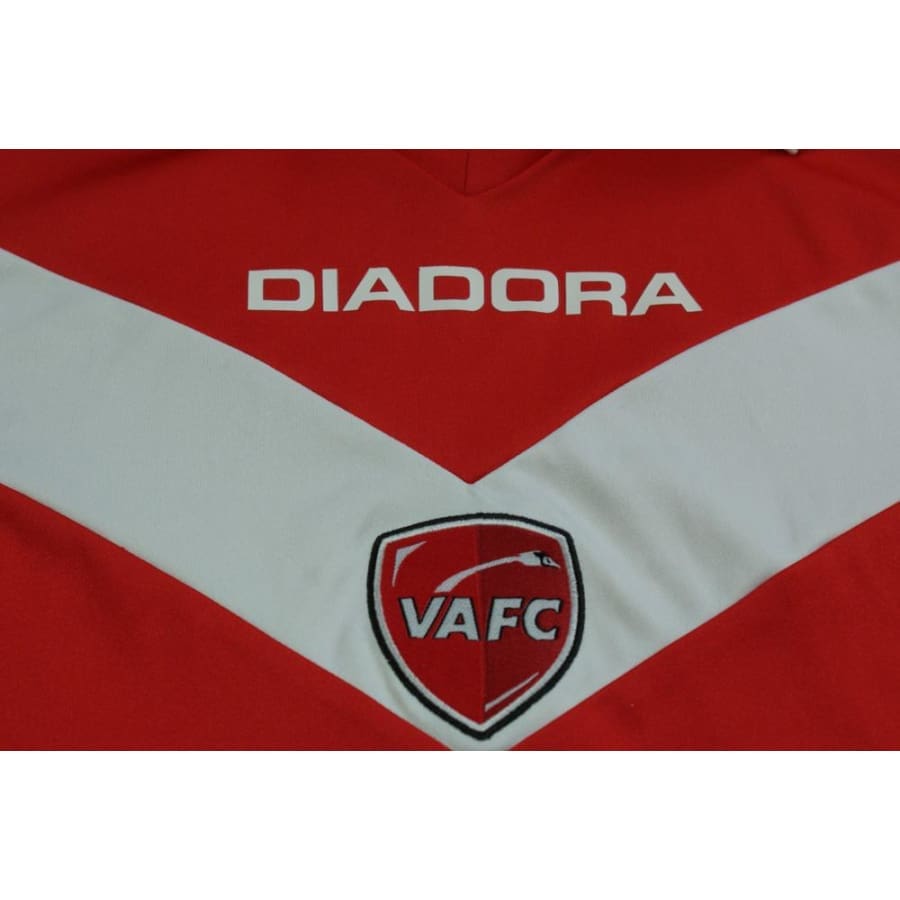 Maillot Valenciennes vintage domicile N°7 AUDEL 2008-2009 - Diadora - Valenciennes FC