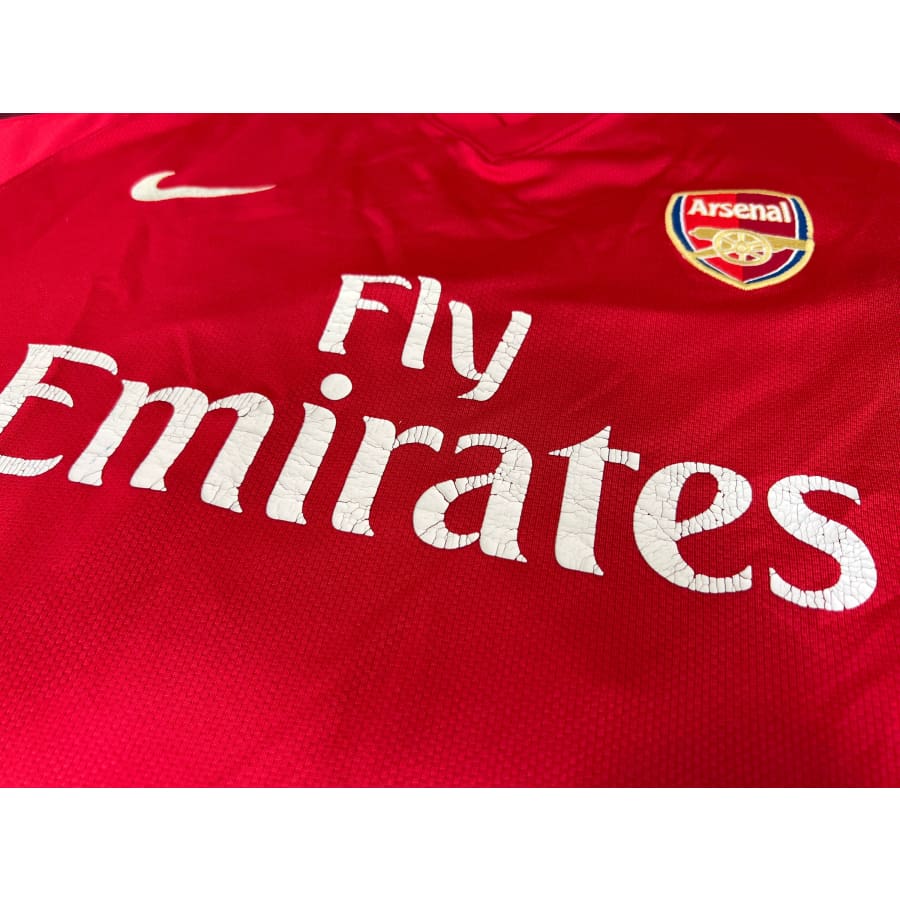 Maillot vintage Arsenal domicile #10 Gallas saison 2008-2009 - Nike - Arsenal