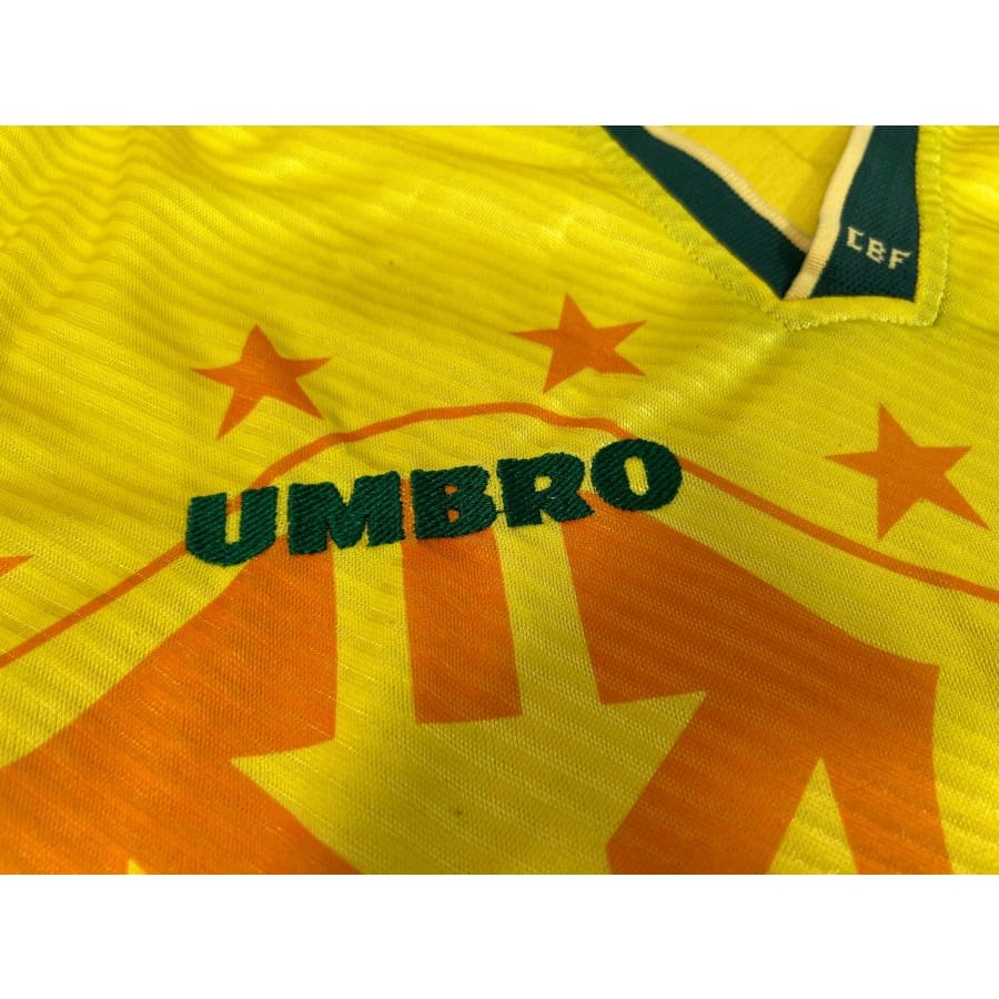 Maillot vintage Brésil domicile saison 1996-1997 - Umbro - Brésil