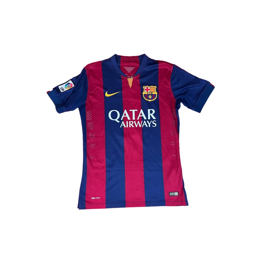 Maillot vintage domicile Barcelone #9 Suarez saison 2014-2015 - Nike - Barcelone