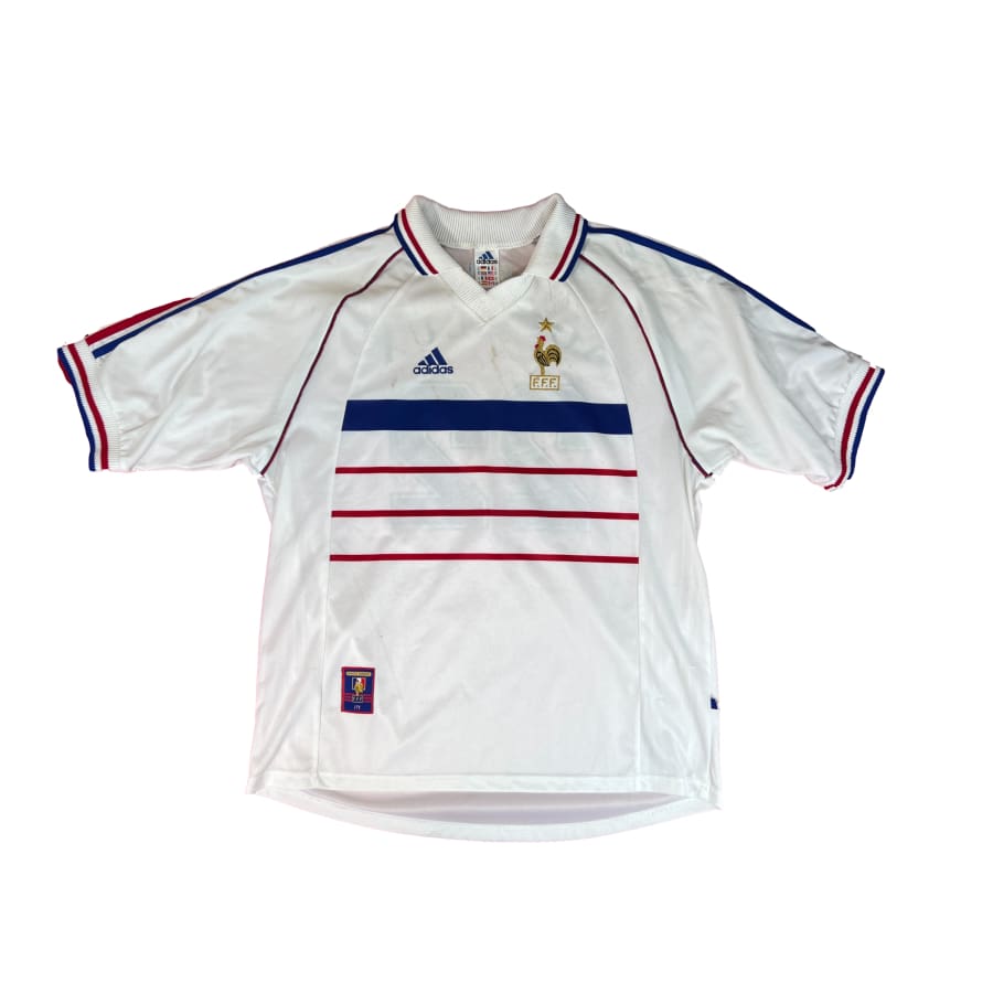 Maillot vintage Equipe de France #22 Aqualux saison 1998-1999 - Adidas - Equipe de France