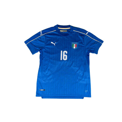 Maillot vintage Equipe d’Italie #16 De Rossi saison 2016-2017 - Puma - Italie