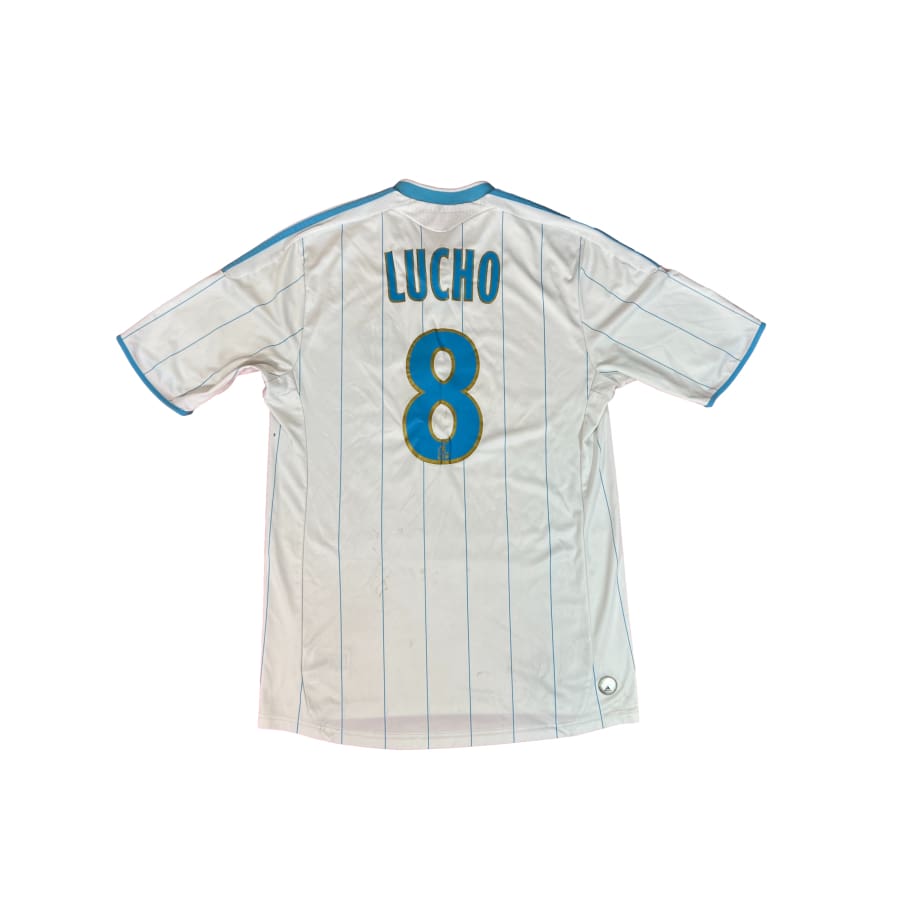 Maillot vintage OM #8 Lucho domicile 2009-2010 - Adidas - Olympique de Marseille