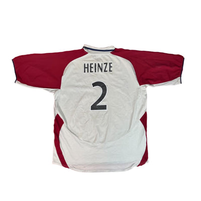 Maillot vintage PSG extérieur #2 Heinze saison 2003-2004 - Nike - Paris Saint-Germain