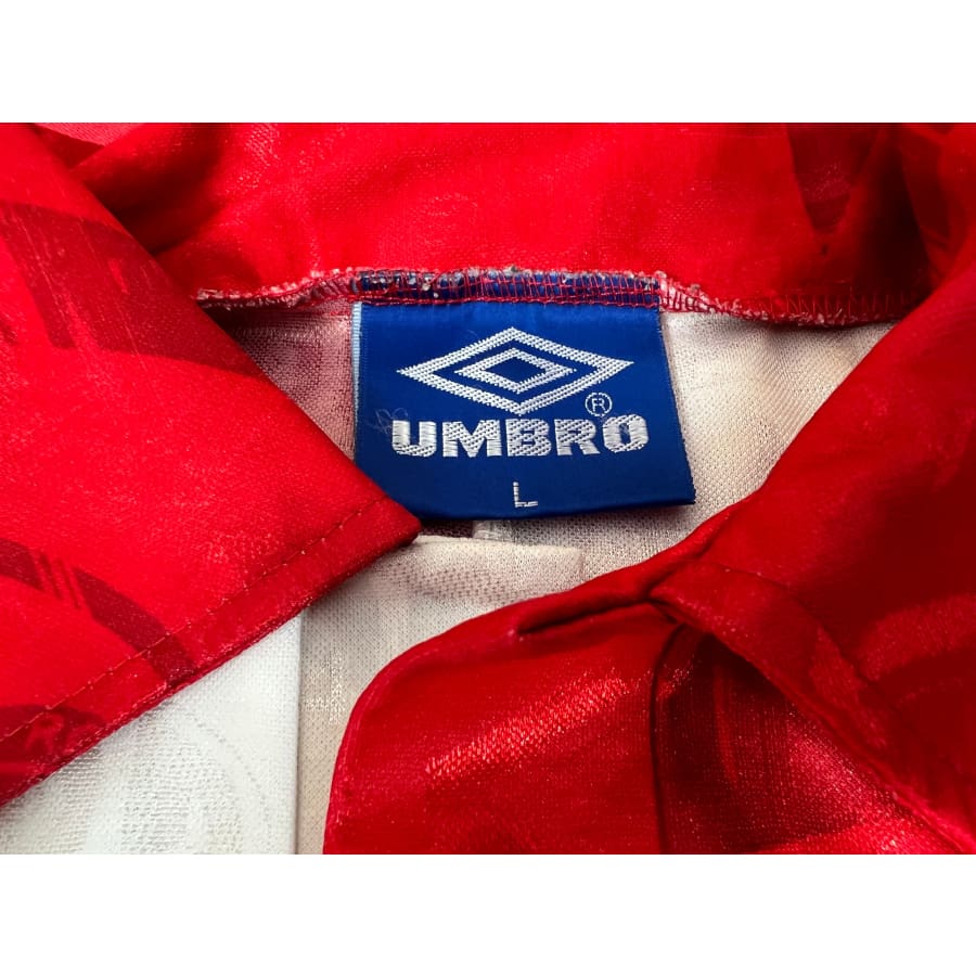 Maillot De Football Vintage Umbro - Taille L - Occasion