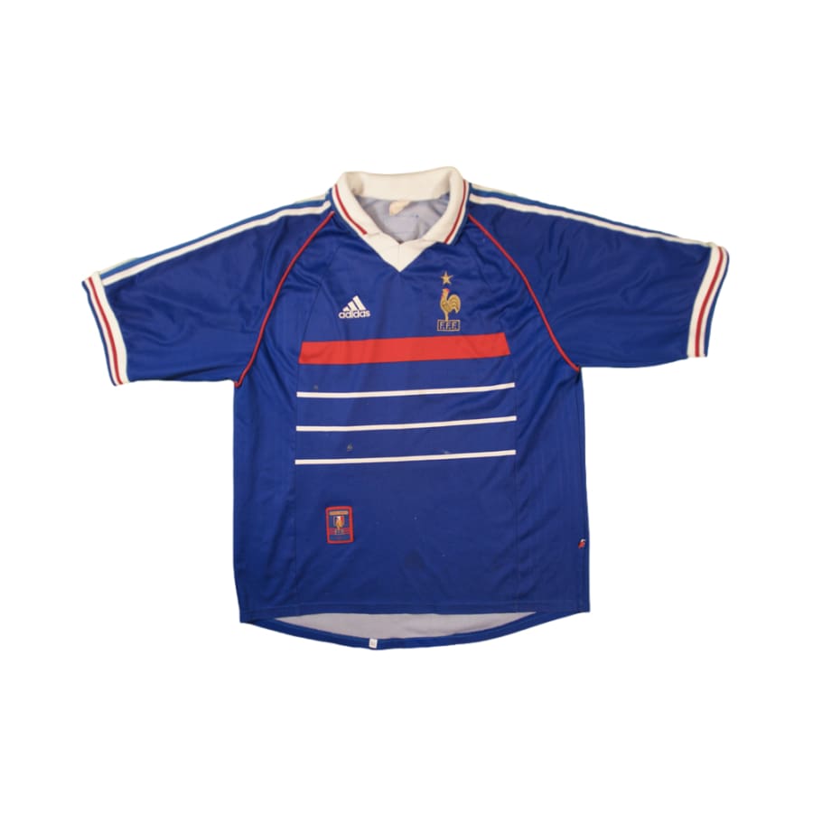 Maillots France vintage domicile 1998-19999 - Adidas - Equipe de France