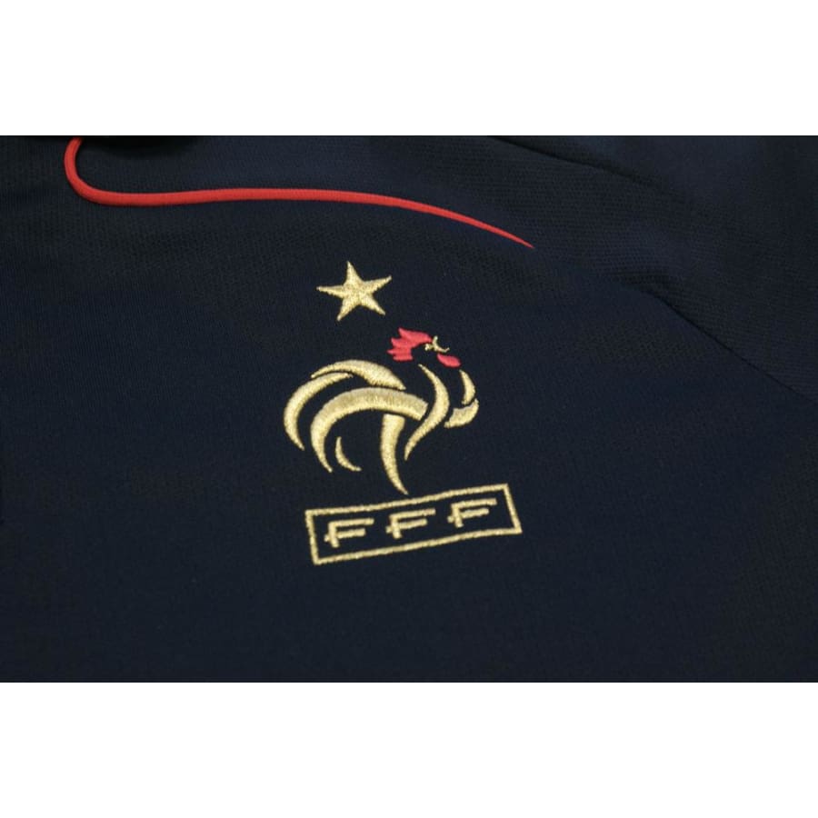Polo de foot rétro supporter Equipe de France 2010-2011 - Adidas - Equipe de France