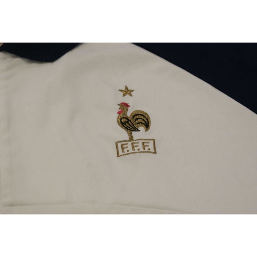 Polo de foot retro supporter Equipe de France années 2000 - Adidas - Equipe de France