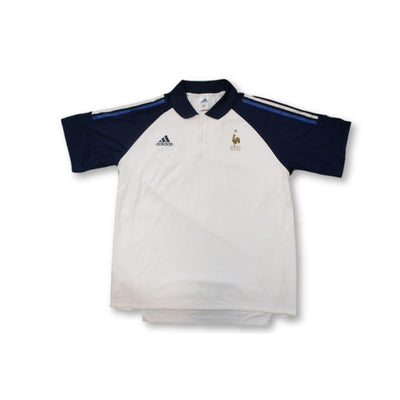 Polo de foot retro supporter Equipe de France années 2000 - Adidas - Equipe de France