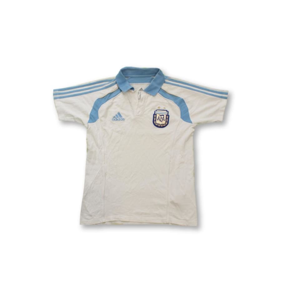 Polo de football rétro supporter équipe dArgentine années 2010 - Adidas - Argentine