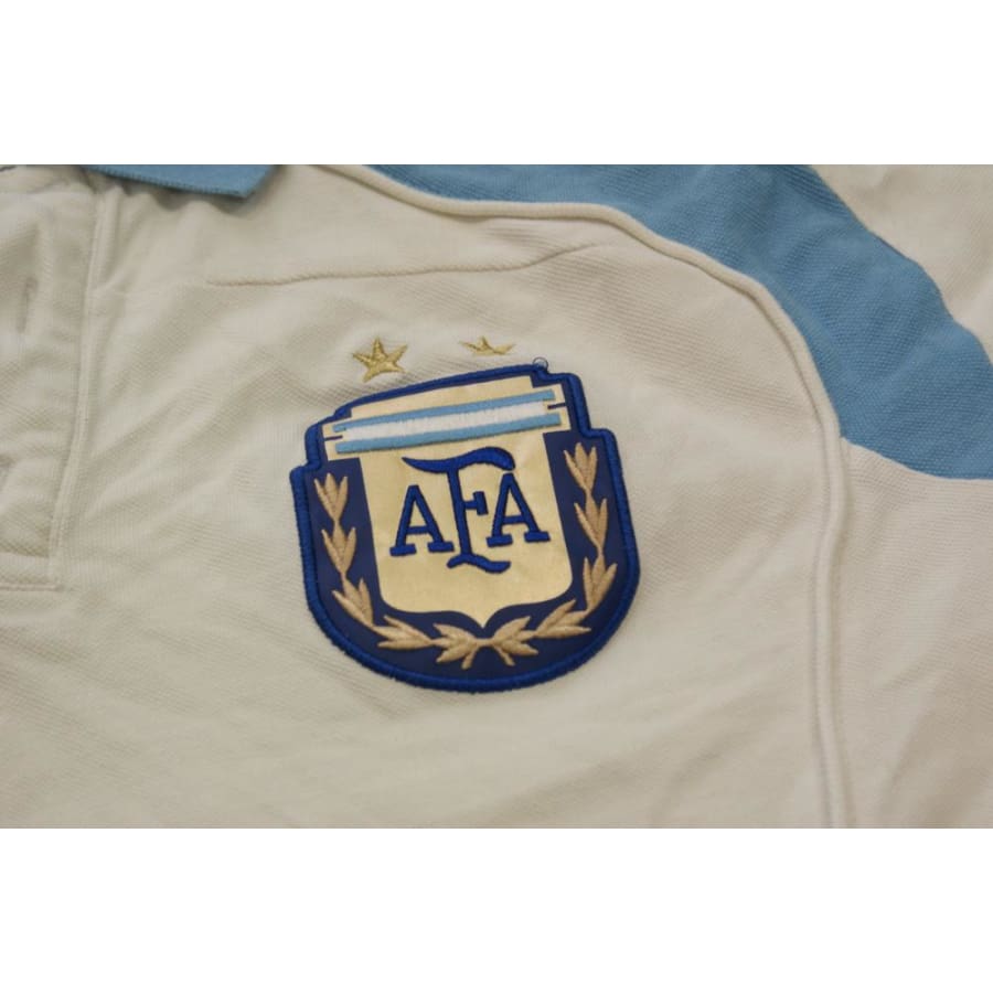 Polo de football rétro supporter équipe dArgentine années 2010 - Adidas - Argentine