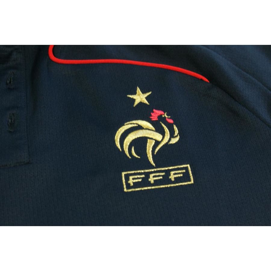 Polo foot rétro équipe de France supporter années 2010 - Adidas - Equipe de France