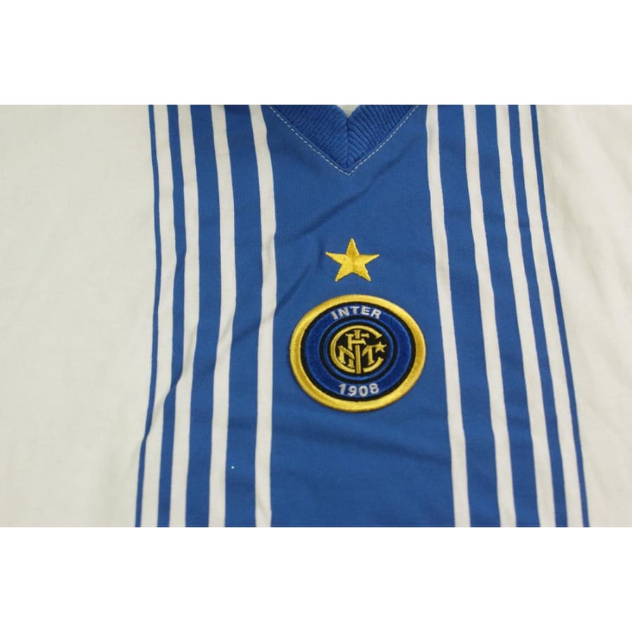 Maillot De Football Vintage AC Milan 1999-2000 - Taille L, Couleur Jaune, Style Rétro, D'occasion