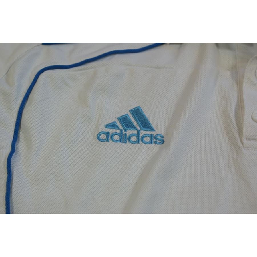 Polo football Marseille supporter années 2010 - Adidas - Olympique de Marseille